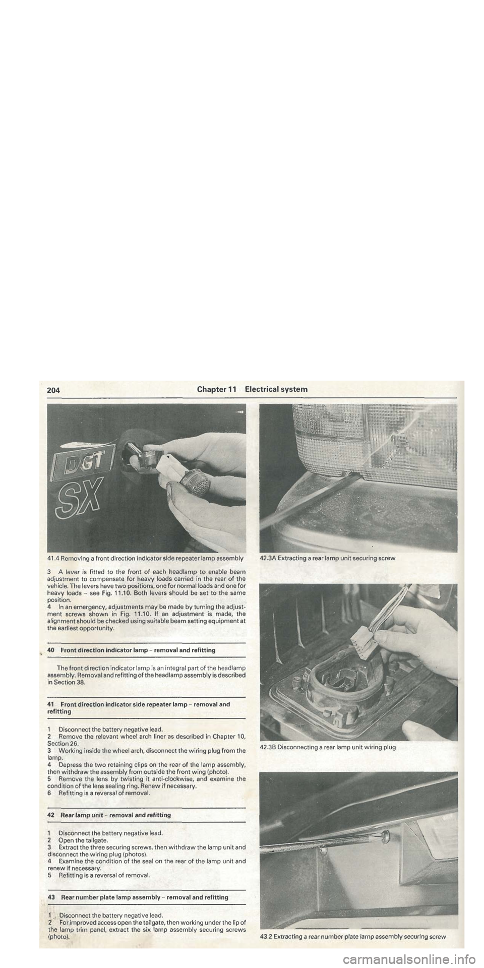 FIAT TIPO 1988  Workshop Manual 