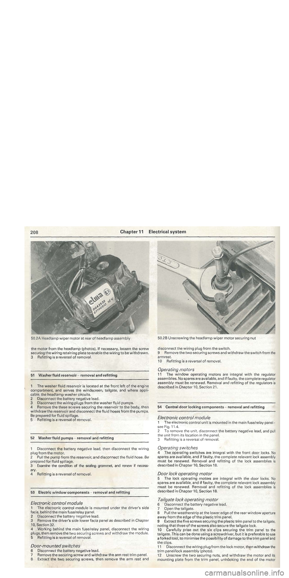 FIAT TIPO 1988  Workshop Manual 