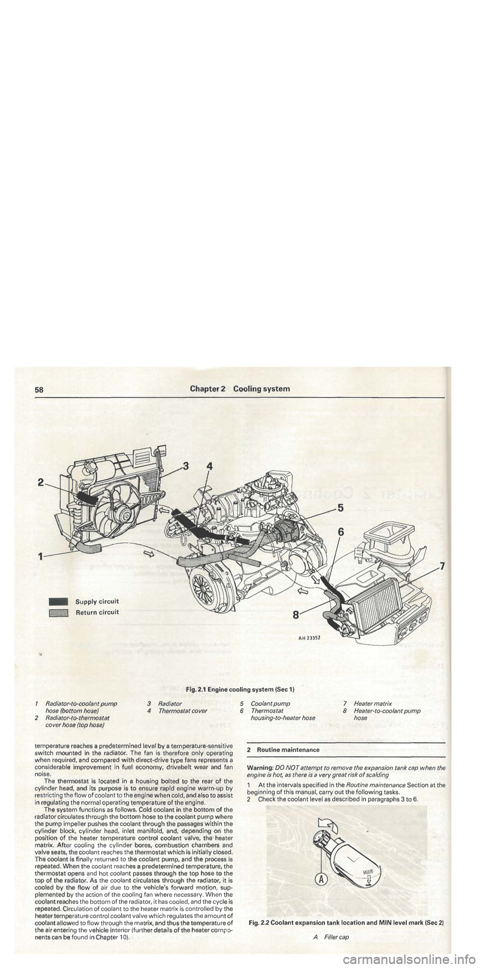FIAT TIPO 1988  Workshop Manual 