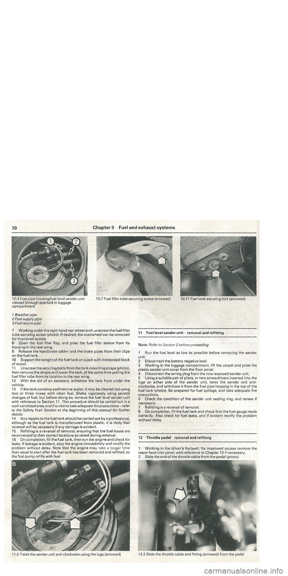 FIAT TIPO 1988  Workshop Manual 