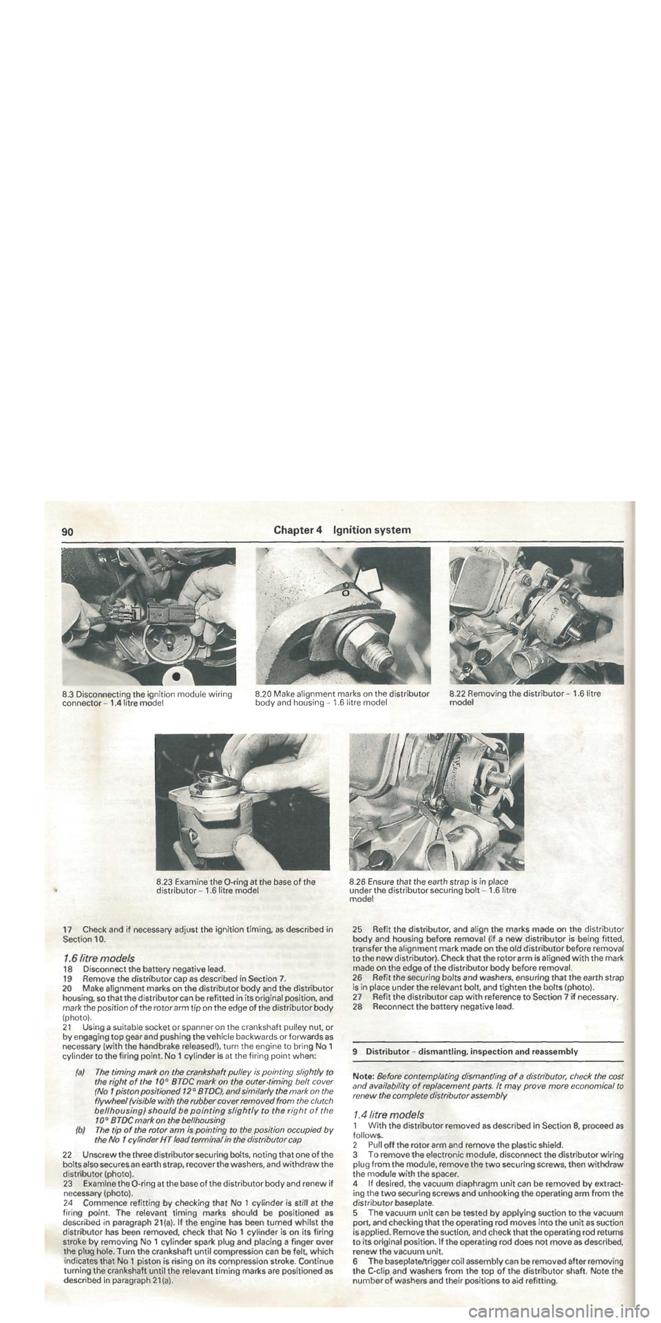 FIAT TIPO 1988  Workshop Manual 
