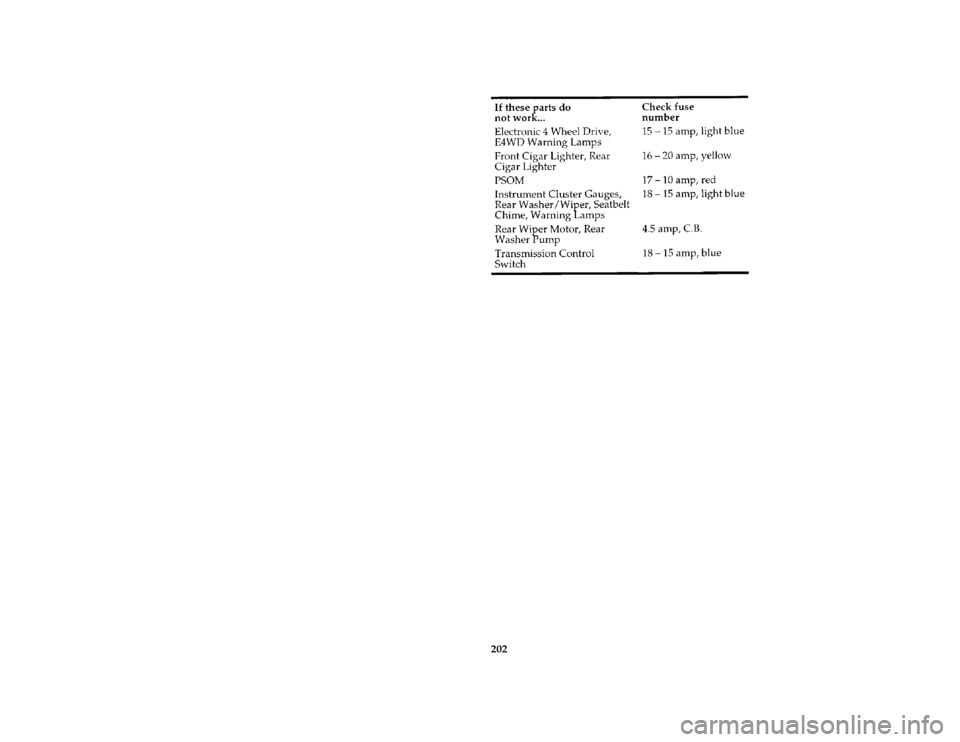 FORD AEROSTAR 1997 1.G Owners Manual 202 [ER00420(ALL)01/96]
fourteen pica chart:0095064-A
File:10cpera.ex
Update:Thu Jun  6 14:45:00 1996 