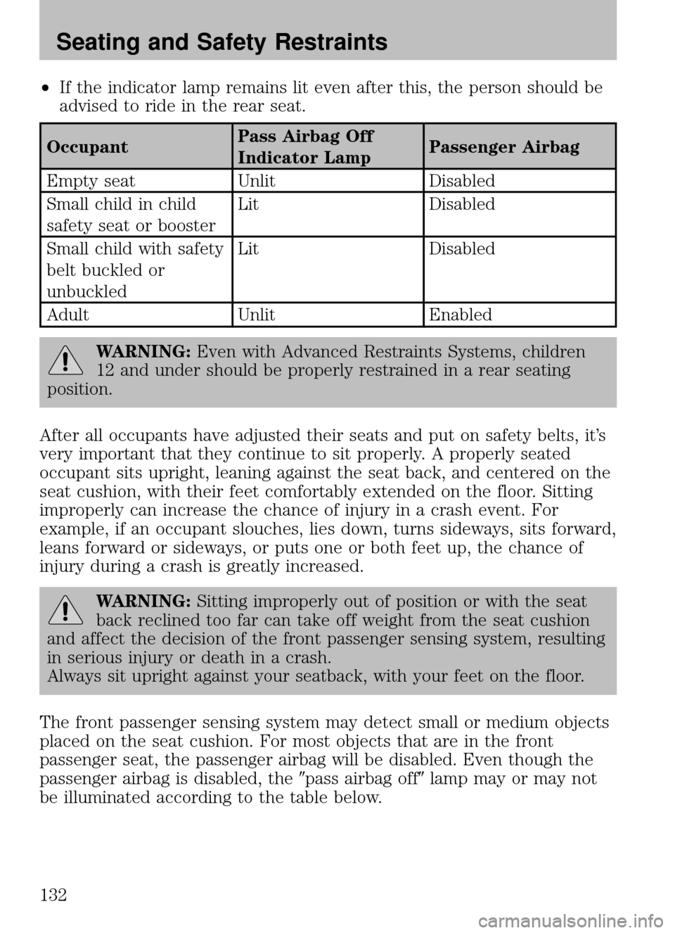 FORD ESCAPE 2009 2.G Owners Manual 