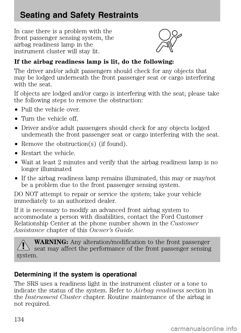 FORD ESCAPE 2009 2.G Owners Manual 