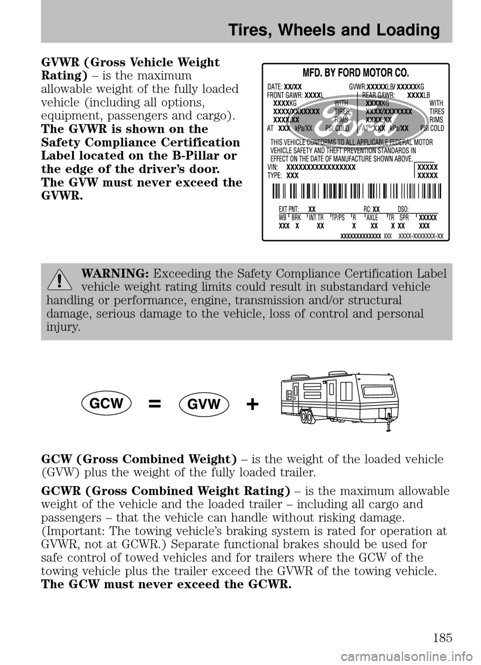 FORD ESCAPE 2009 2.G Owners Manual 