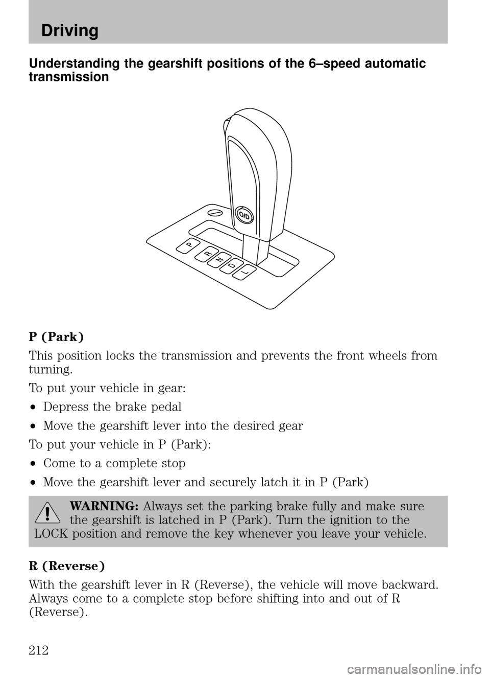 FORD ESCAPE 2009 2.G Owners Manual 