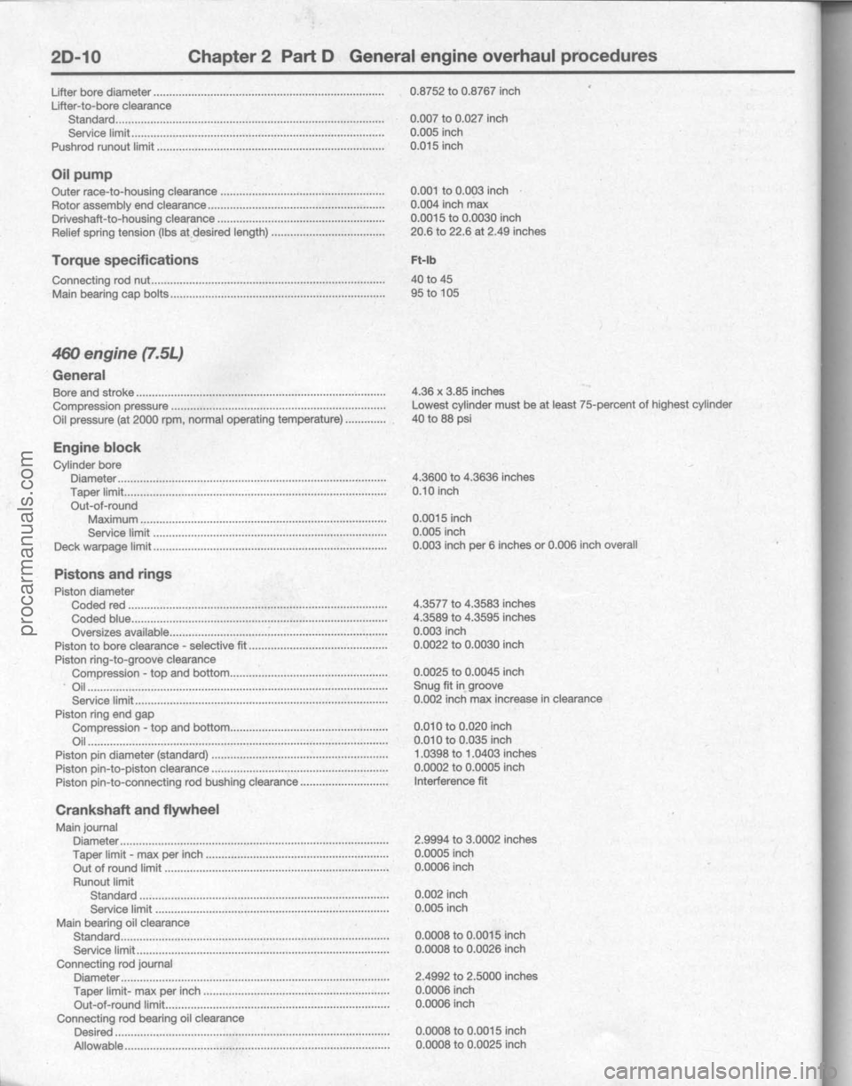 FORD BRONCO 1980  Service Repair Manual procarmanuals.com 
