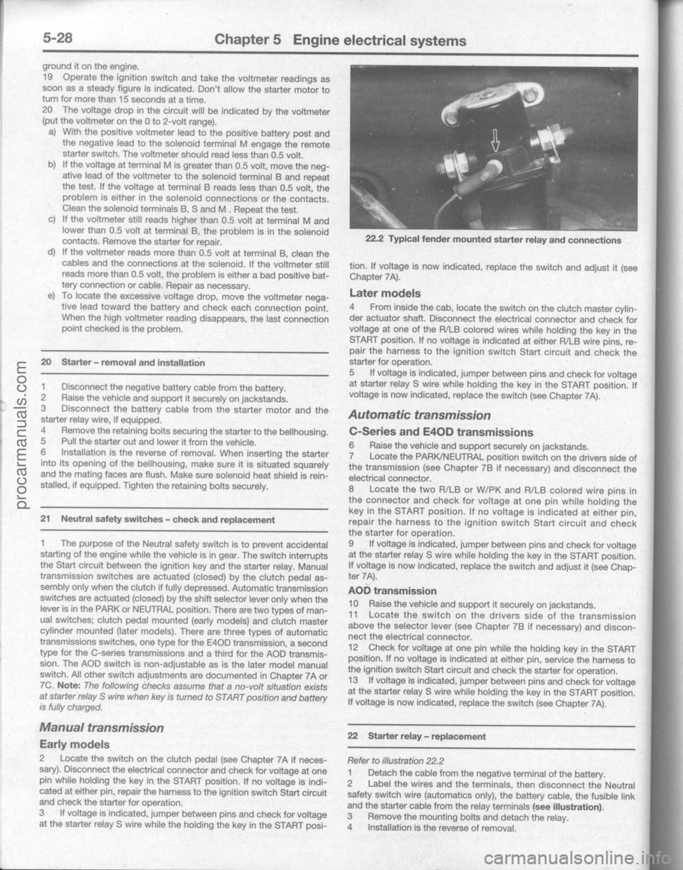 FORD BRONCO 1980  Service Repair Manual procarmanuals.com 