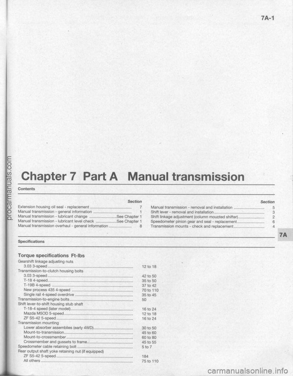 FORD BRONCO 1980  Service Repair Manual procarmanuals.com 