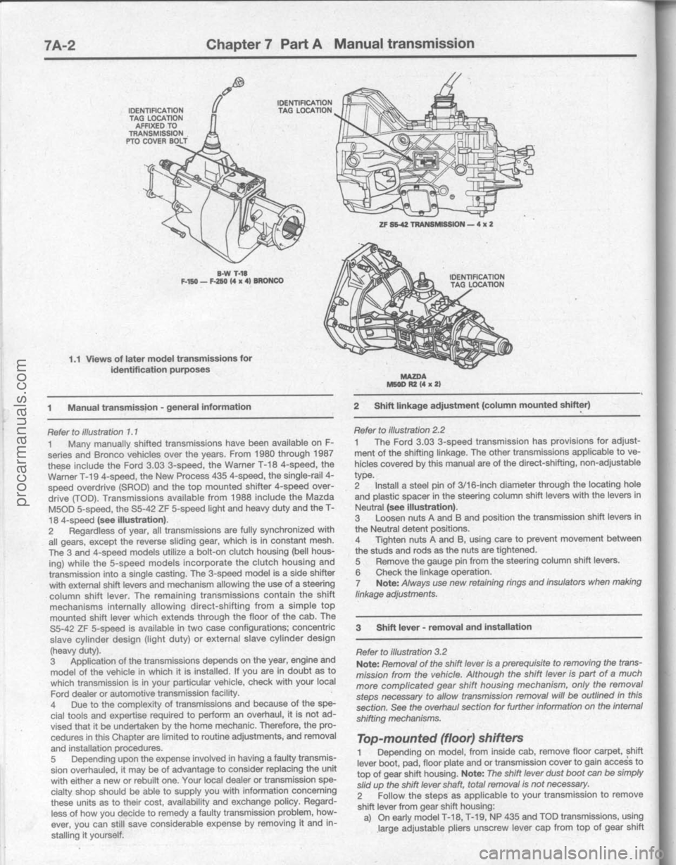 FORD BRONCO 1980  Service Repair Manual procarmanuals.com 