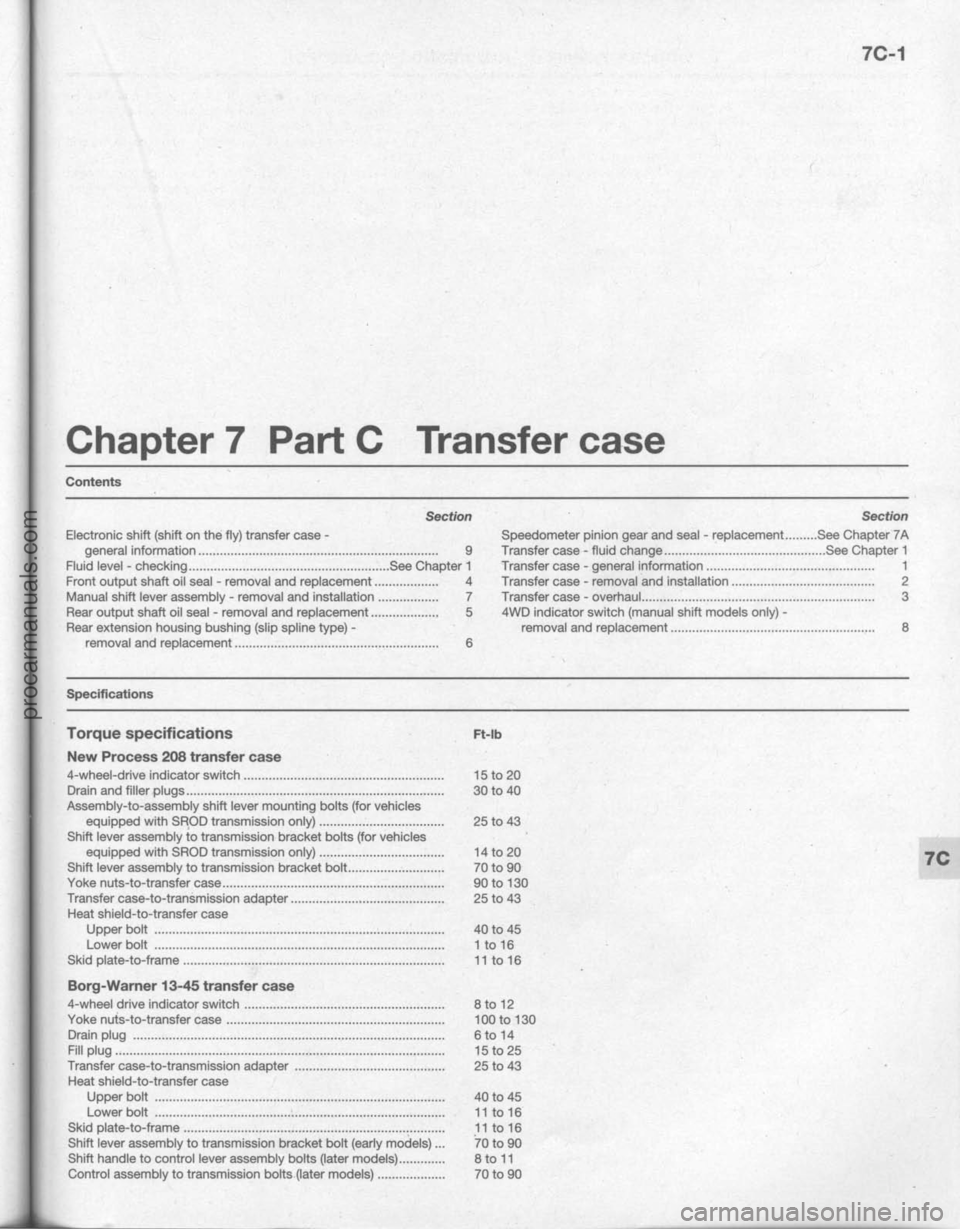 FORD BRONCO 1980  Service Repair Manual procarmanuals.com 