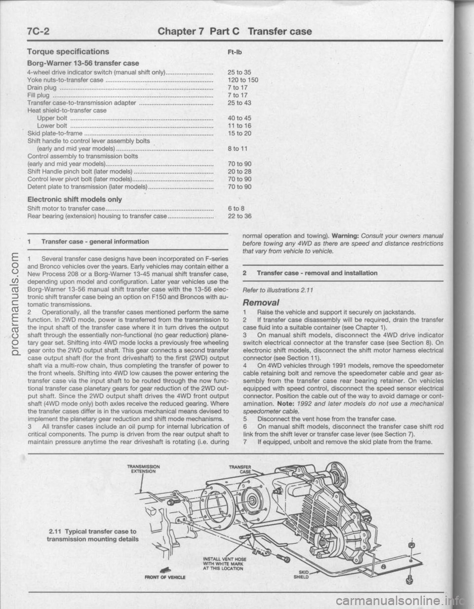 FORD BRONCO 1980  Service Repair Manual procarmanuals.com 