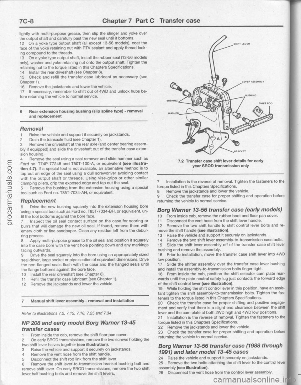 FORD BRONCO 1980  Service Repair Manual procarmanuals.com 