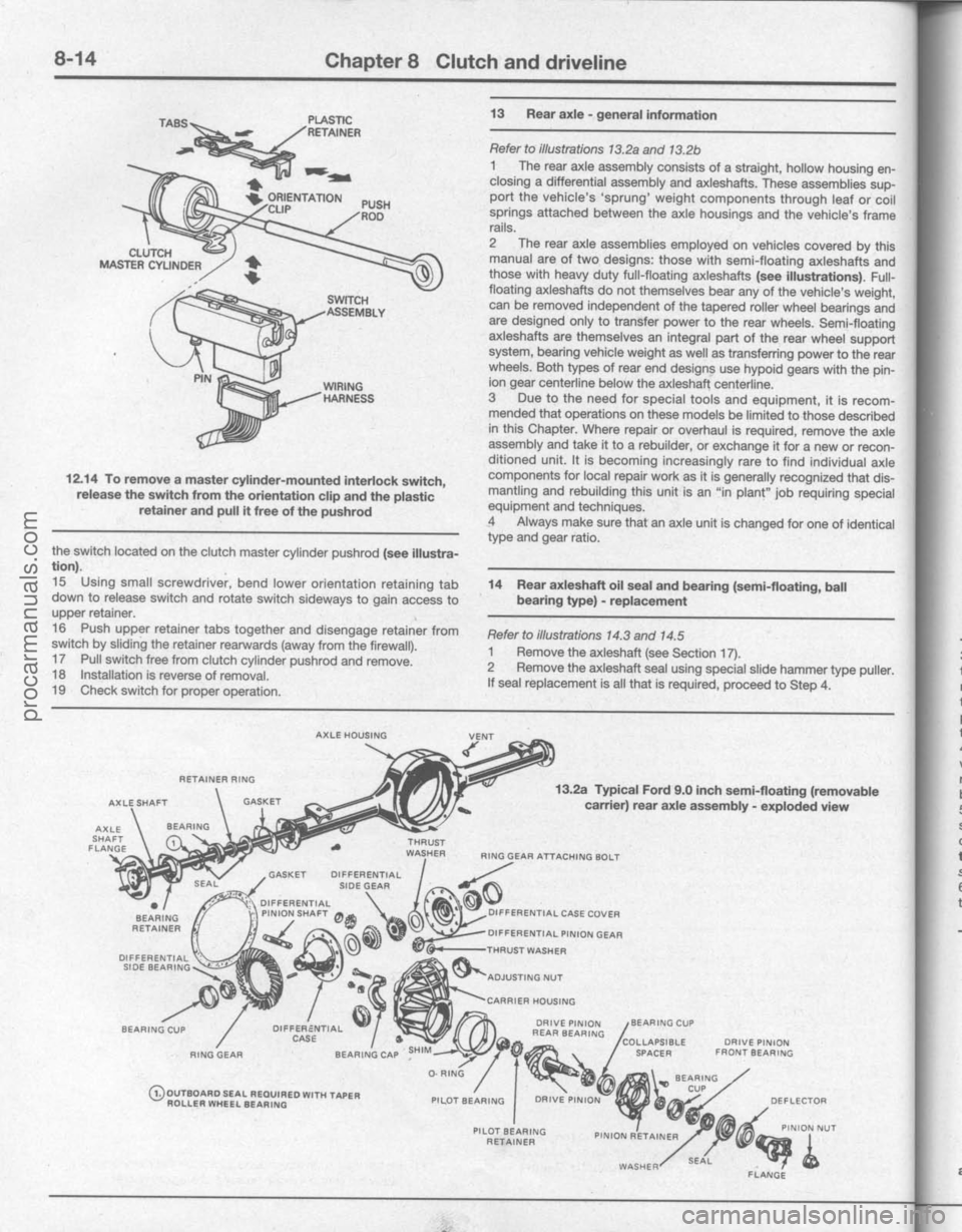FORD BRONCO 1980  Service Repair Manual procarmanuals.com 