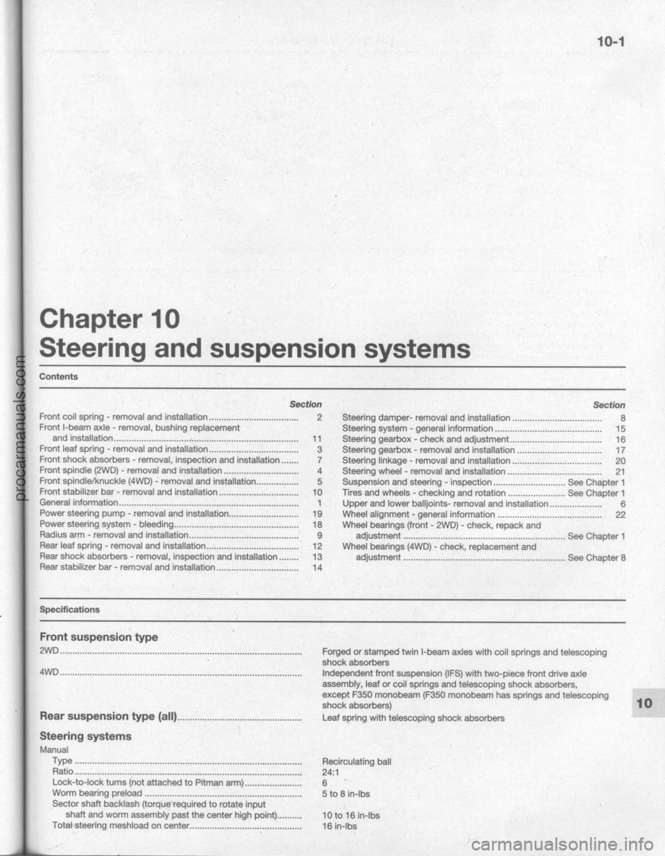 FORD BRONCO 1980  Service Repair Manual procarmanuals.com 