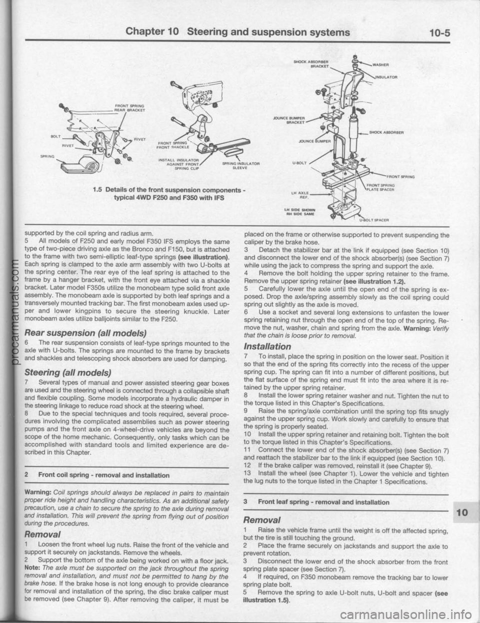FORD BRONCO 1980  Service Repair Manual procarmanuals.com 