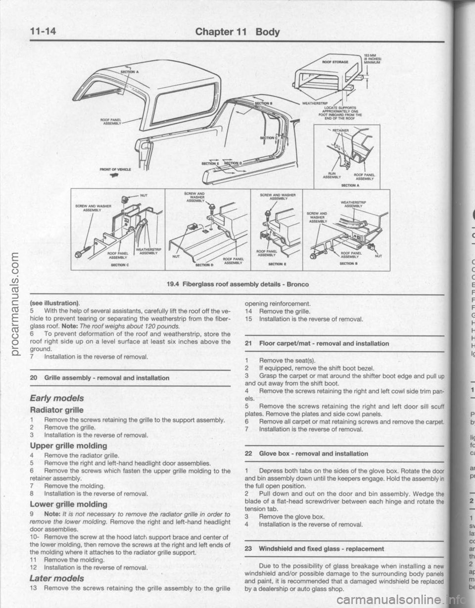 FORD BRONCO 1980  Service Repair Manual procarmanuals.com 