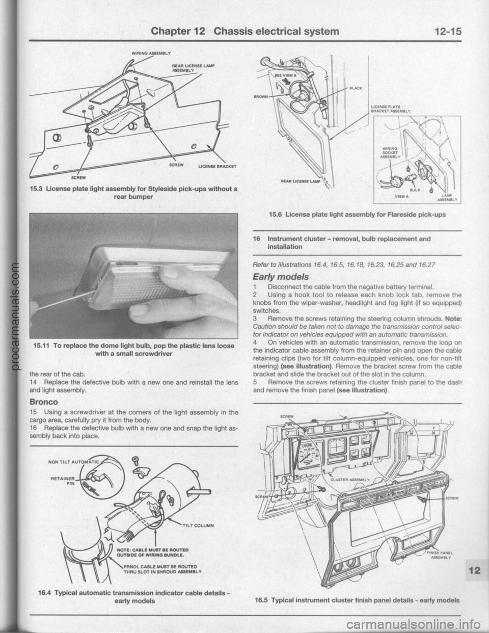 FORD BRONCO 1980  Service Repair Manual procarmanuals.com 