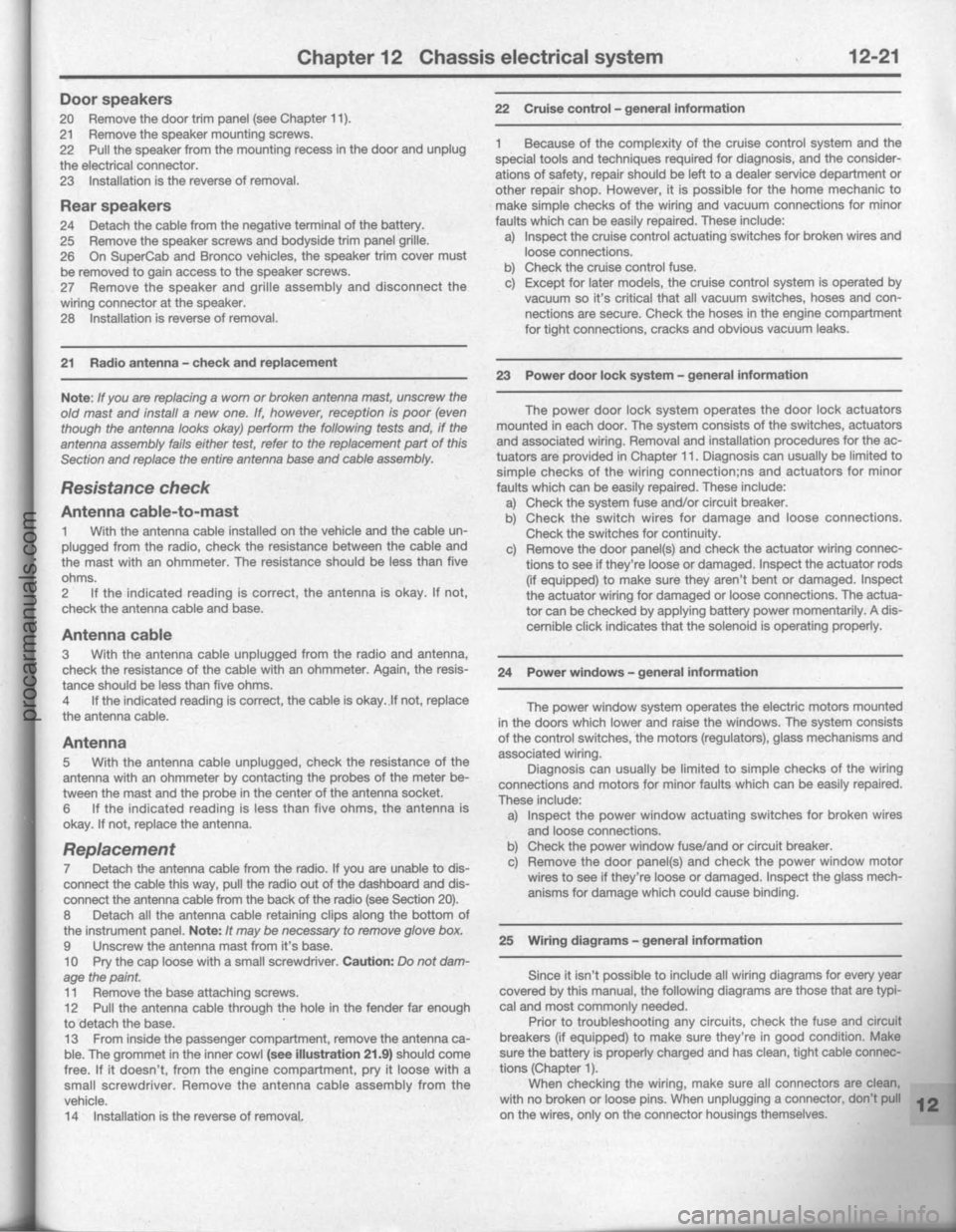 FORD BRONCO 1980  Service Repair Manual procarmanuals.com 