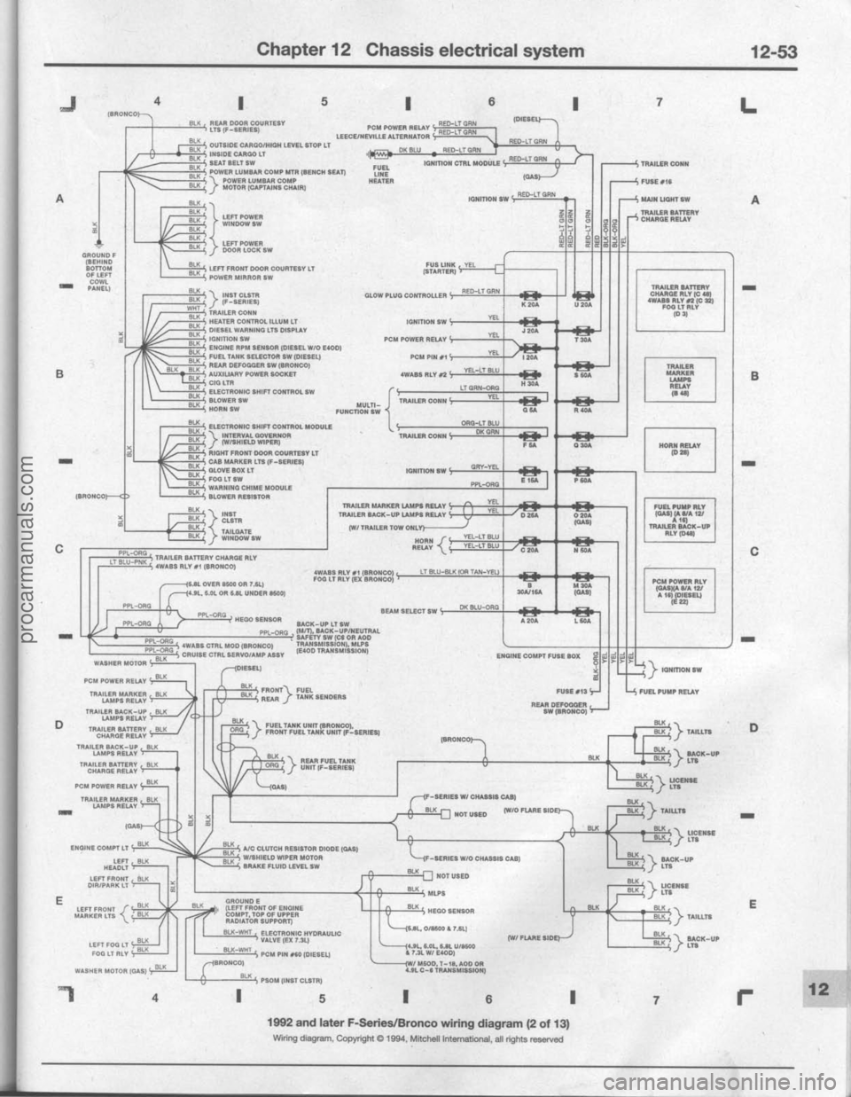 FORD BRONCO 1980  Service Repair Manual procarmanuals.com 