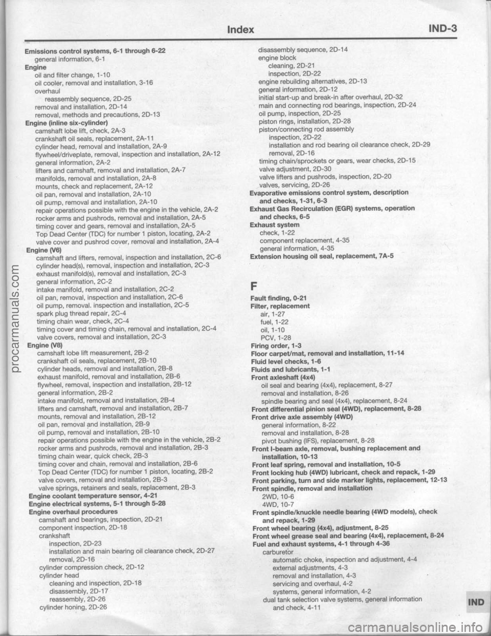 FORD BRONCO 1980  Service Repair Manual procarmanuals.com 