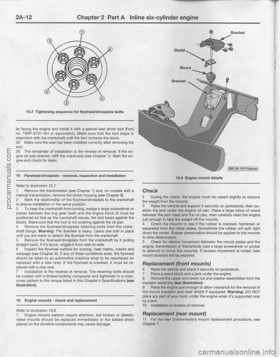FORD BRONCO 1980  Service Repair Manual procarmanuals.com 