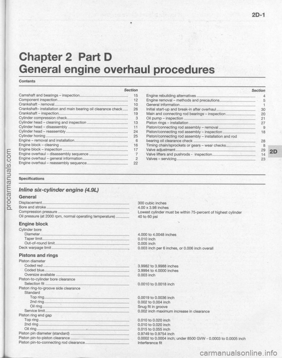 FORD BRONCO 1980  Service Repair Manual procarmanuals.com 