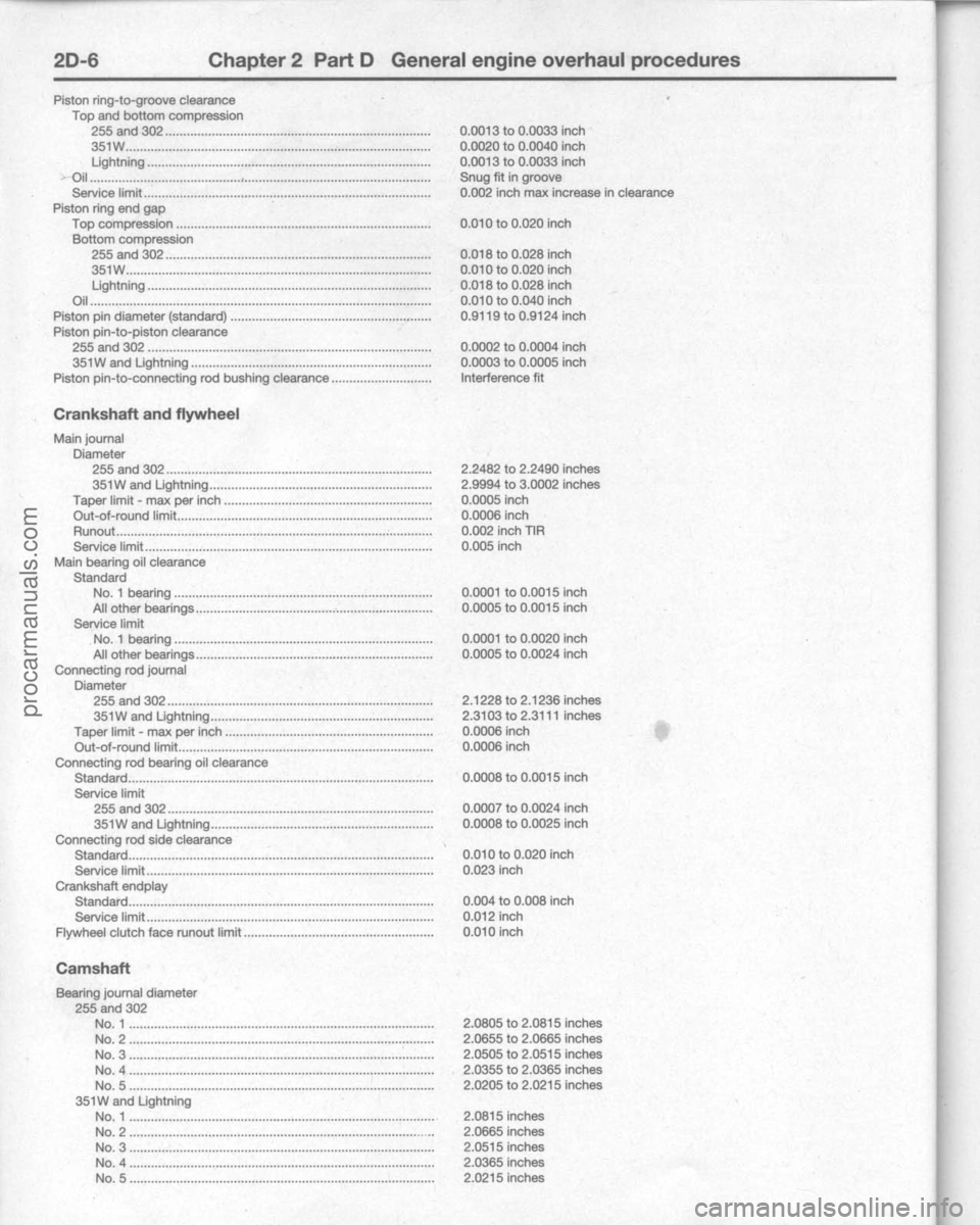FORD BRONCO 1980  Service Repair Manual procarmanuals.com 