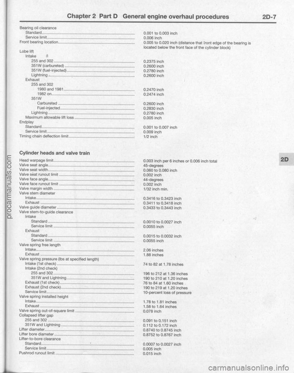 FORD BRONCO 1980  Service Repair Manual procarmanuals.com 
