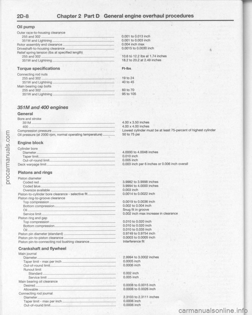 FORD BRONCO 1980  Service Repair Manual procarmanuals.com 