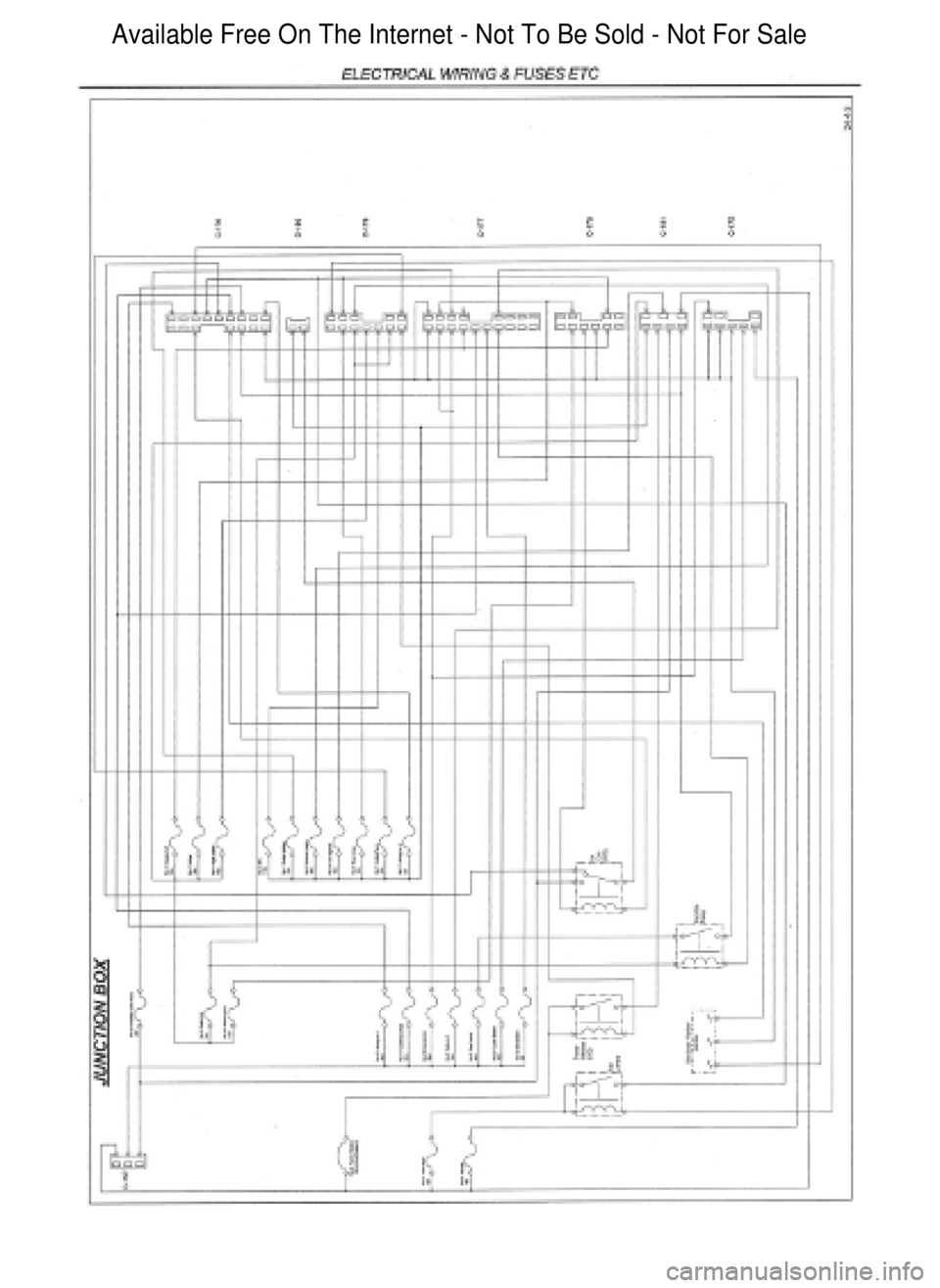 FORD FALCON 1998  Workshop Manual  Available Free On The Internet - Not To Be Sold - Not For Sale    