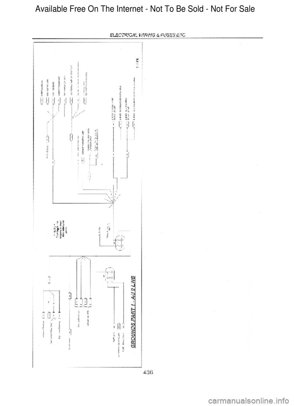 FORD FALCON 1998  Workshop Manual  Available Free On The Internet - Not To Be Sold - Not For Sale    