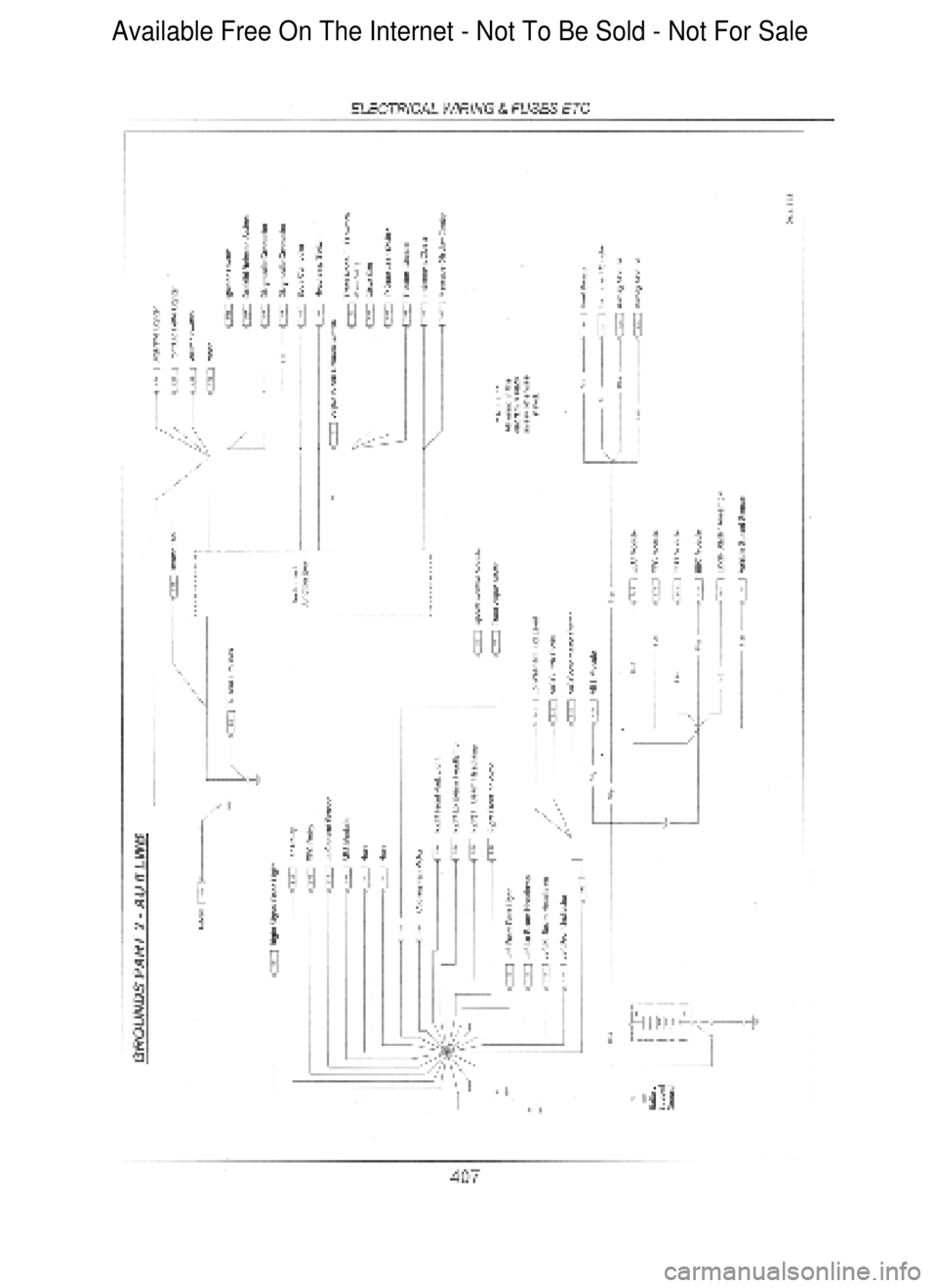 FORD FALCON 1998  Workshop Manual  Available Free On The Internet - Not To Be Sold - Not For Sale    