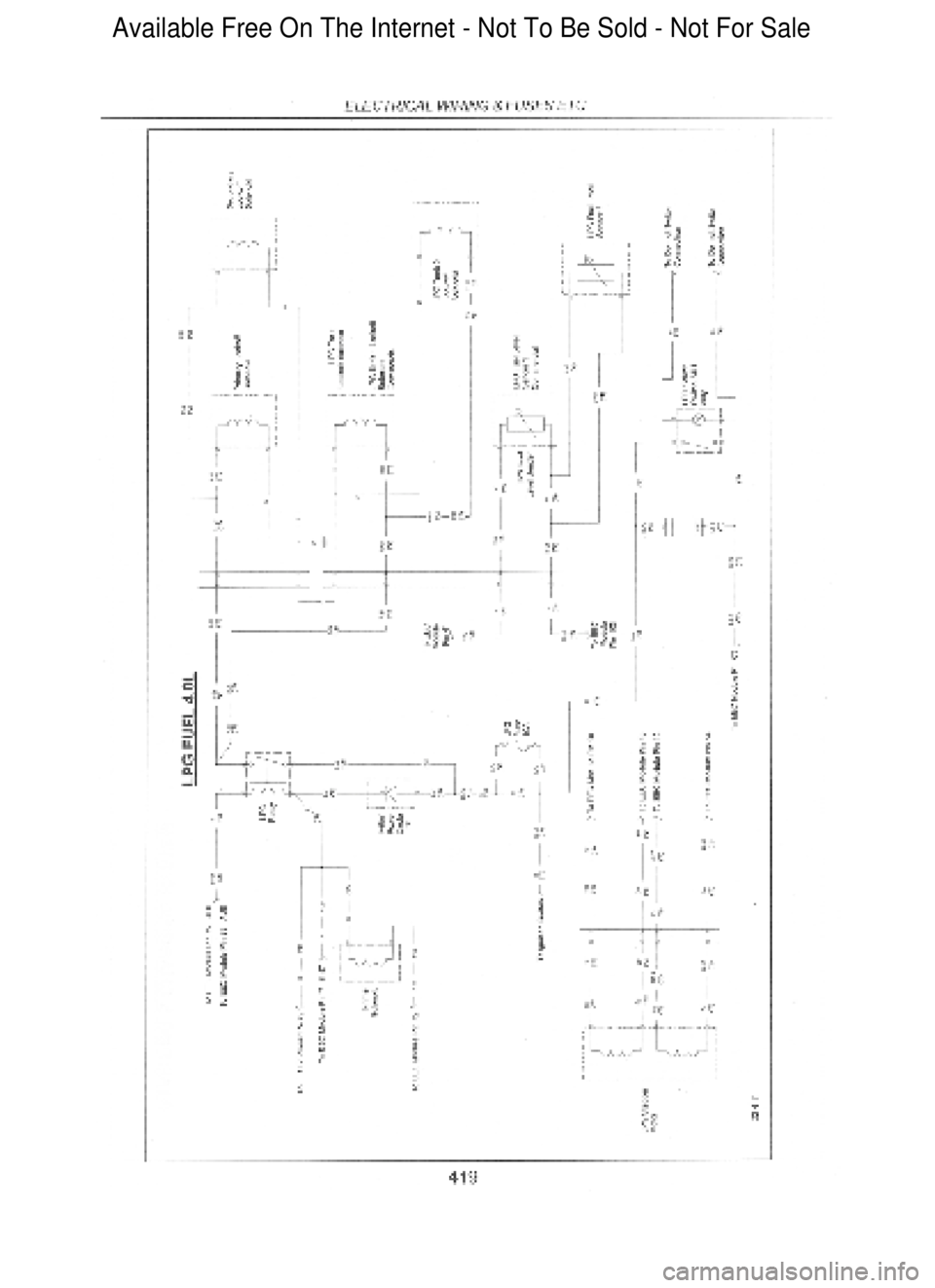 FORD FALCON 1998  Workshop Manual  Available Free On The Internet - Not To Be Sold - Not For Sale    