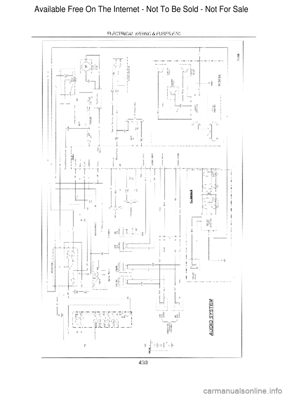 FORD FALCON 1998  Workshop Manual  Available Free On The Internet - Not To Be Sold - Not For Sale    