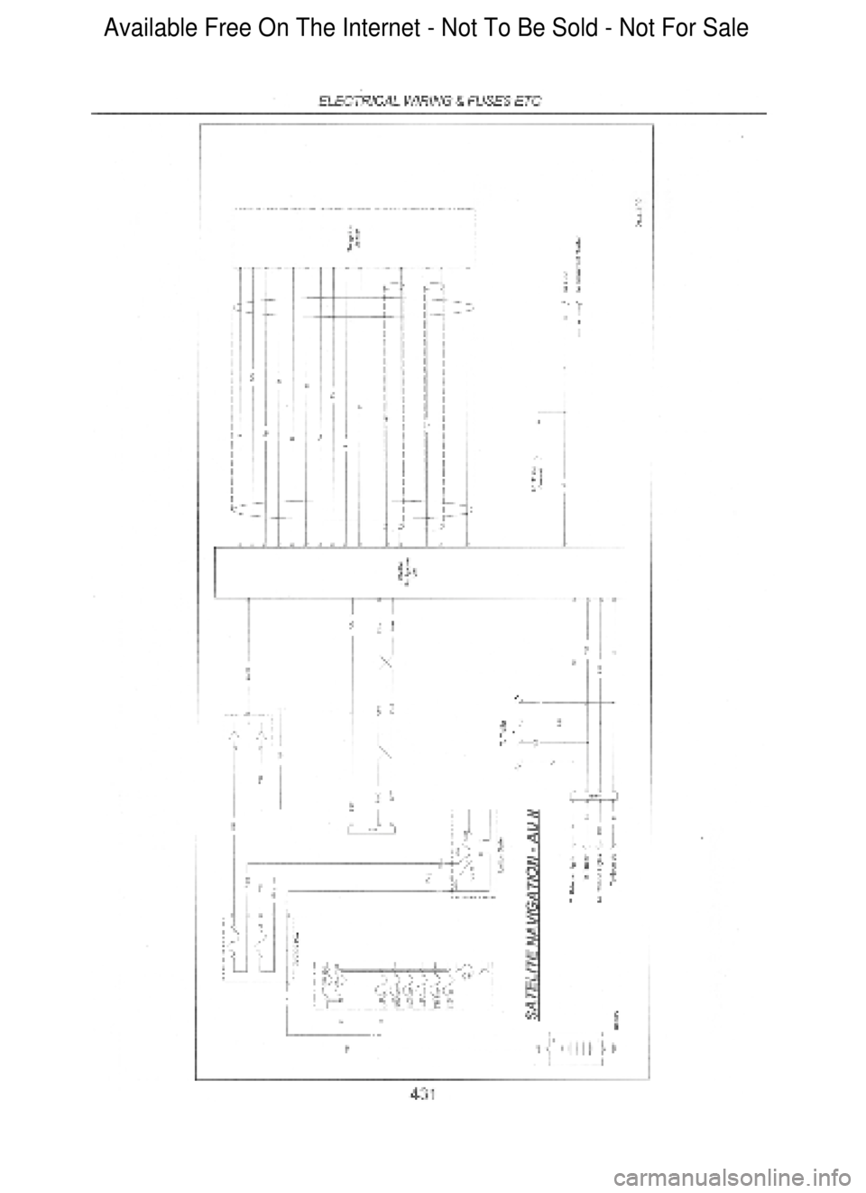 FORD FALCON 1998  Workshop Manual  Available Free On The Internet - Not To Be Sold - Not For Sale    