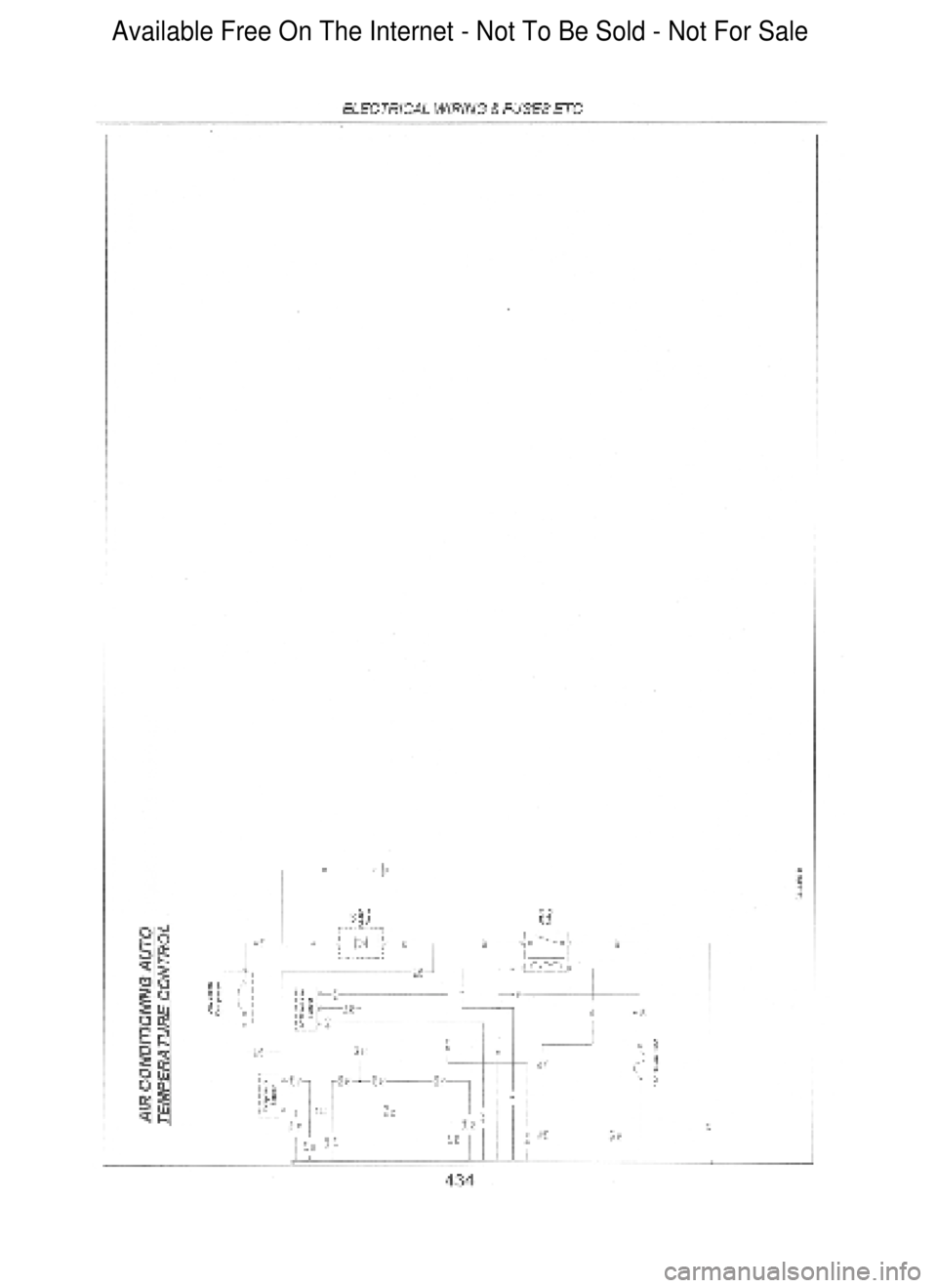 FORD FALCON 1998  Workshop Manual  Available Free On The Internet - Not To Be Sold - Not For Sale    