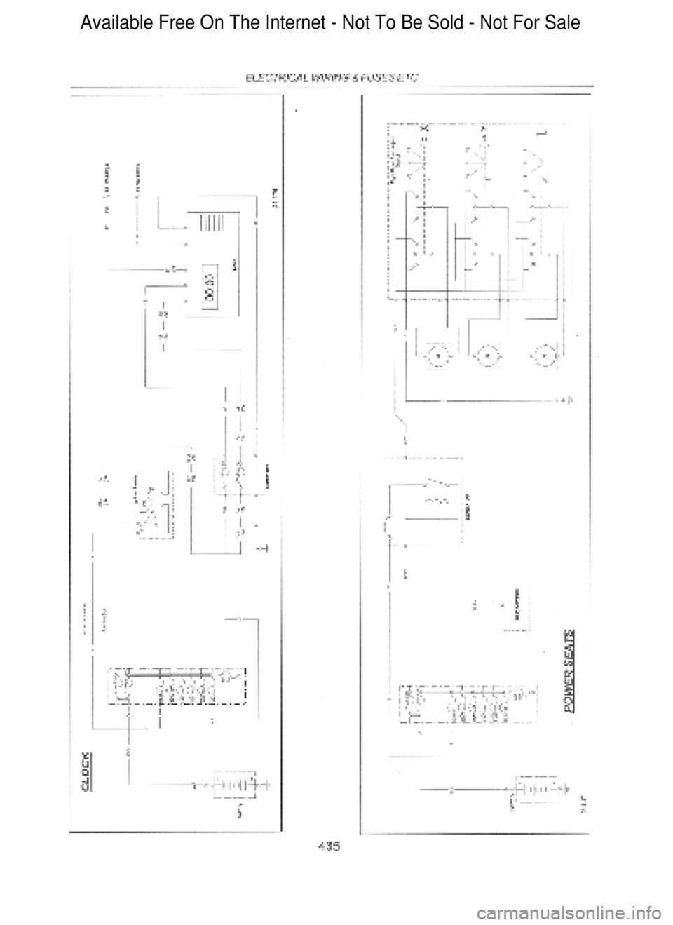 FORD FALCON 1998  Workshop Manual  Available Free On The Internet - Not To Be Sold - Not For Sale    