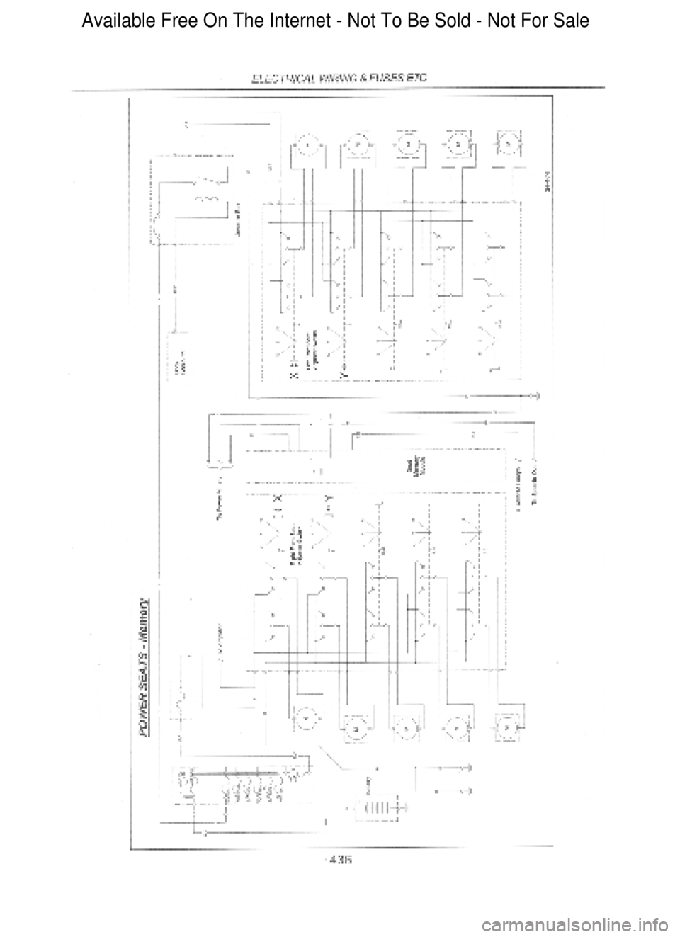 FORD FALCON 1998  Workshop Manual  Available Free On The Internet - Not To Be Sold - Not For Sale    