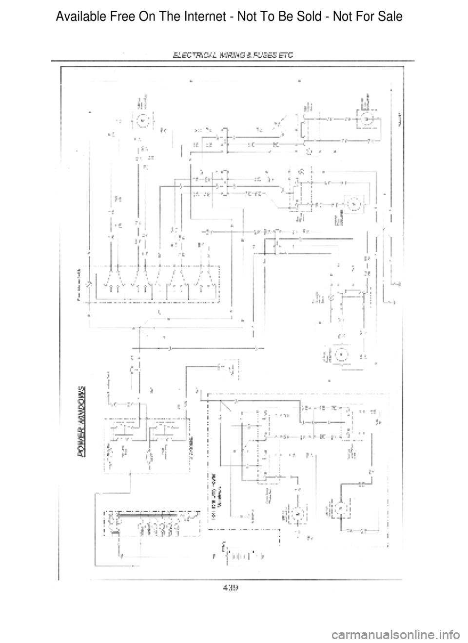 FORD FALCON 1998  Workshop Manual  Available Free On The Internet - Not To Be Sold - Not For Sale    