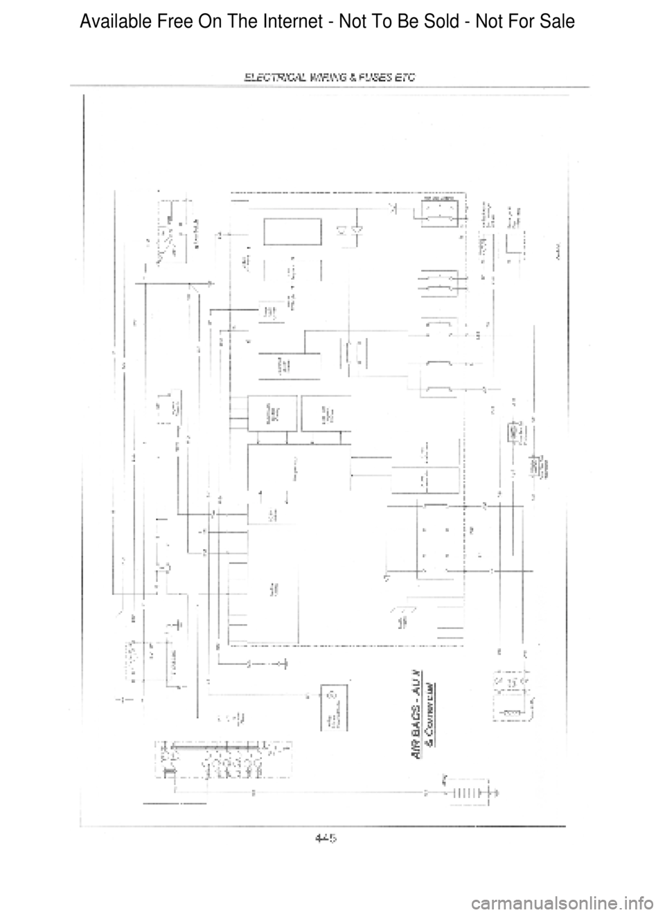 FORD FALCON 1998  Workshop Manual  Available Free On The Internet - Not To Be Sold - Not For Sale    