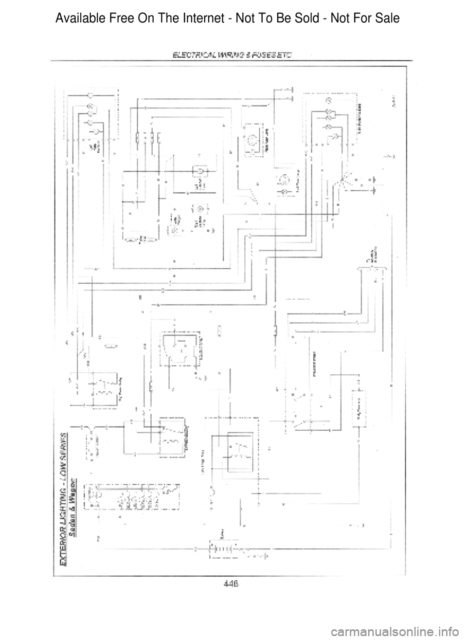 FORD FALCON 1998  Workshop Manual  Available Free On The Internet - Not To Be Sold - Not For Sale    