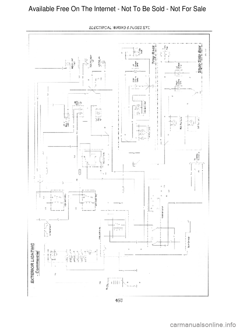 FORD FALCON 1998  Workshop Manual  Available Free On The Internet - Not To Be Sold - Not For Sale    