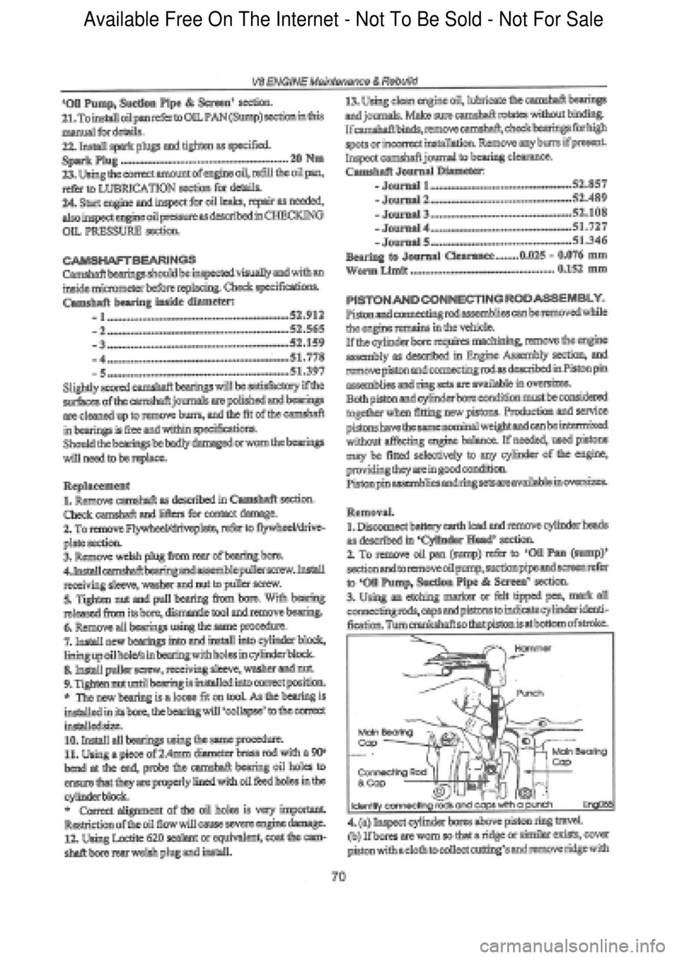 FORD FALCON 1998  Workshop Manual  Available Free On The Internet - Not To Be Sold - Not For Sale    