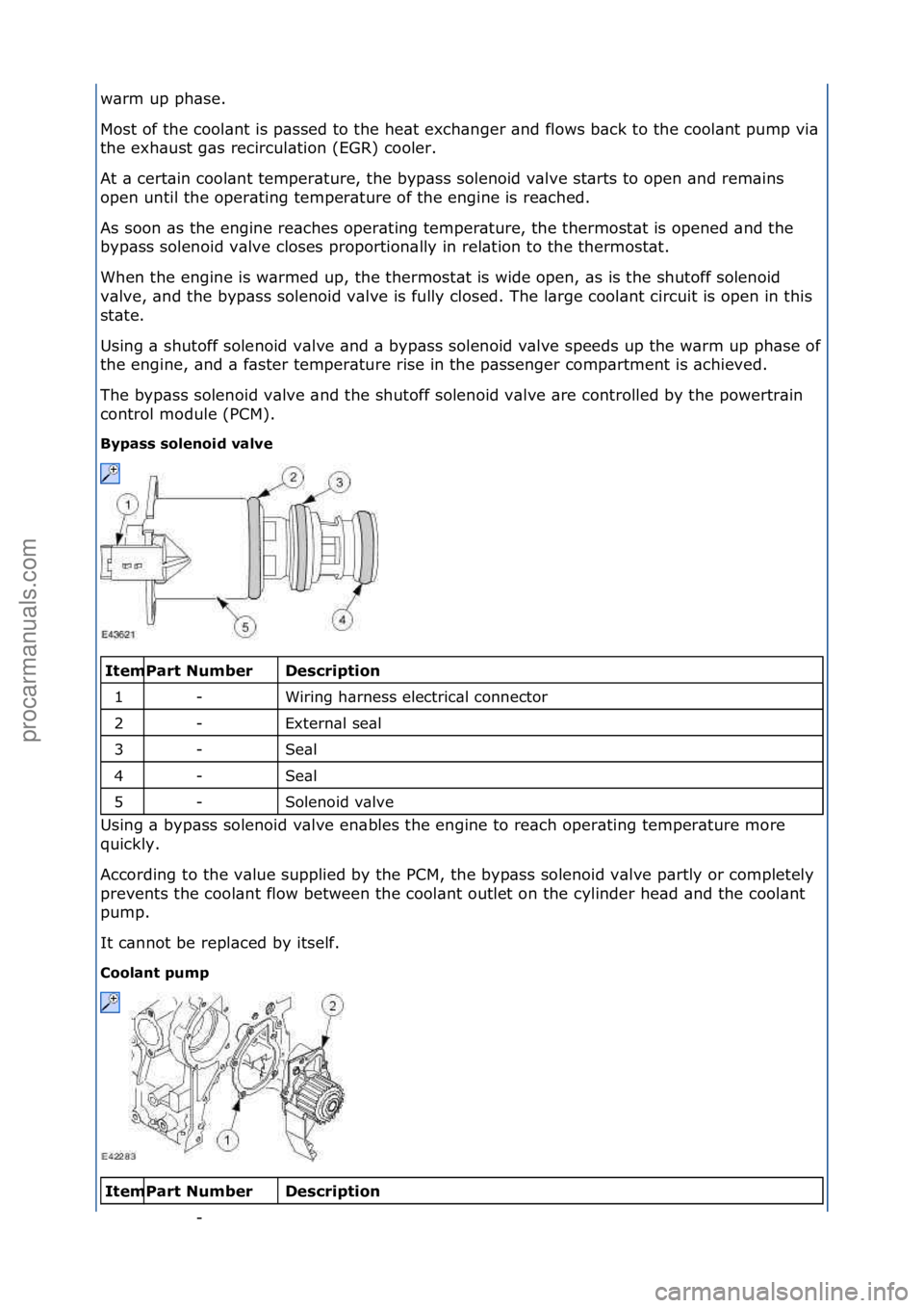 FORD GALAXY 2006  Service Repair Manual w\brm\fup\fph\bse.\f
Most\fof\fthe\fcool\bnt\fis\fp\bssed\fto\fthe\fhe\bt\fexch\bnger\f\bnd\fflows\fb\bck\fto\fthe\fcool\bnt\fpump\fvi\b\f
the\fexh\bust\fg\bs\frecircul\btion\f(EGR)\fcooler.\f
At\f\b\