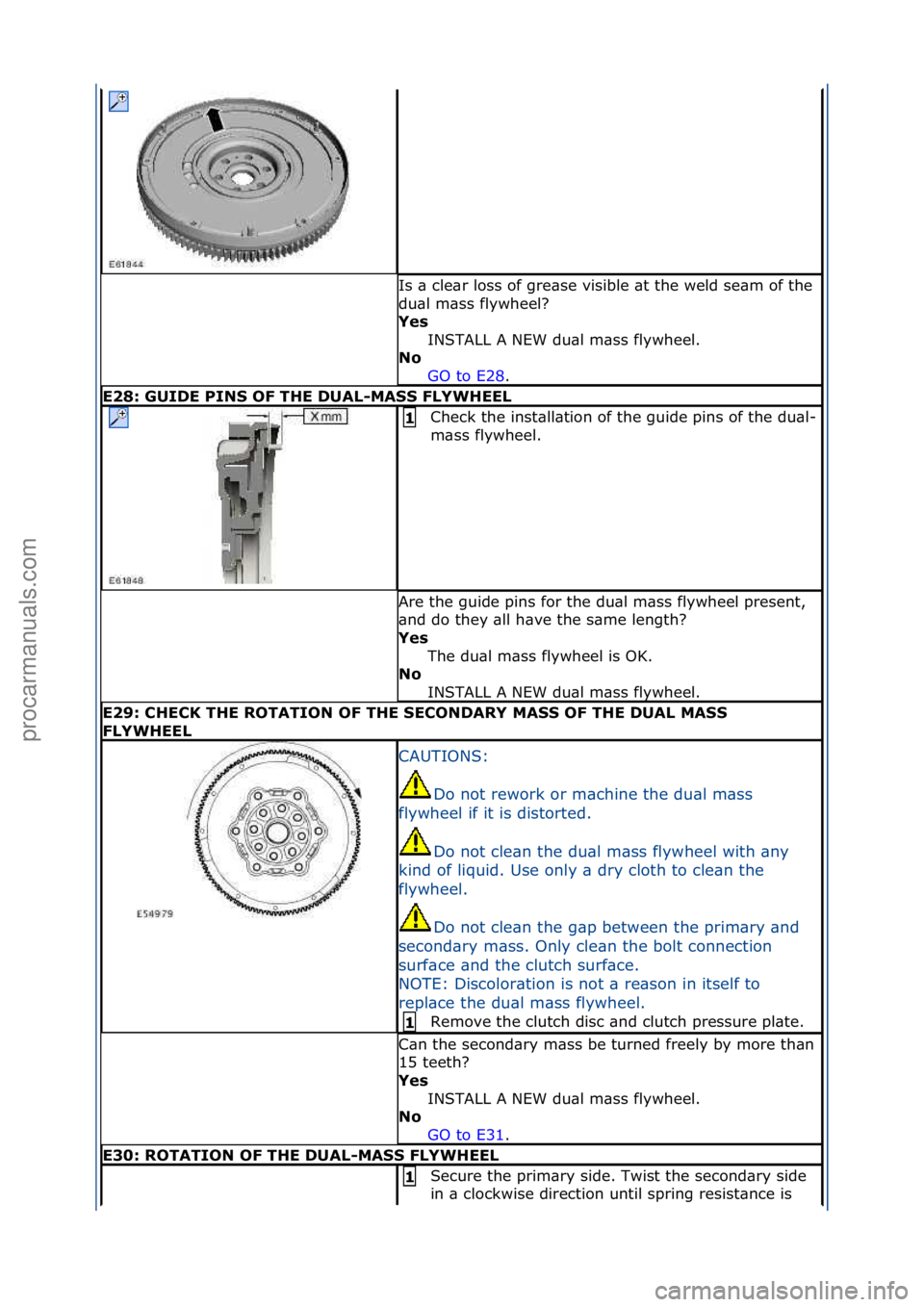 FORD GALAXY 2006 Service Repair Manual Is\f\b\fcle\br\floss\fof\fgre\bse\fvisible\f\bt\fthe\fweld\fse\bm\fof\fthe\f
du\bl\fm\bss\fflywheel?\f
Yes INSTALL\fA\fNEW\fdu\bl\fm\bss\fflywheel.\f
N\f
GO\fto\fE28 .\f\f
E28: GUIDE PINS OF THE DUAL FORD GALAXY 2006 Service Repair Manual Is\f\b\fcle\br\floss\fof\fgre\bse\fvisible\f\bt\fthe\fweld\fse\bm\fof\fthe\f
du\bl\fm\bss\fflywheel?\f
Yes INSTALL\fA\fNEW\fdu\bl\fm\bss\fflywheel.\f
N\f
GO\fto\fE28 .\f\f
E28: GUIDE PINS OF THE DUAL