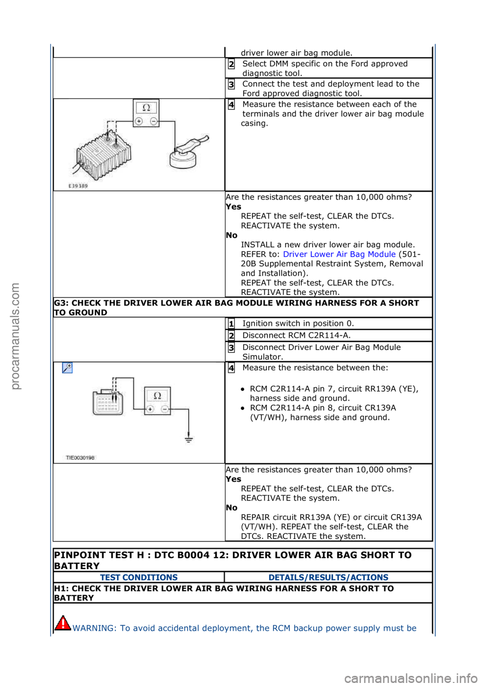 FORD GALAXY 2006 Service Repair Manual driver\flower\f\bir\fb\bg\fmodule.\f
Select\fDMM\fspecific\fon\fthe\fFord\f\bpproved\f
di\bgnostic\ftool.\f2
Connect\fthe\ftest\f\bnd\fdeployment\fle\bd\fto\fthe\f
Ford\f\bpproved\fdi\bgnostic\ftool. FORD GALAXY 2006 Service Repair Manual driver\flower\f\bir\fb\bg\fmodule.\f
Select\fDMM\fspecific\fon\fthe\fFord\f\bpproved\f
di\bgnostic\ftool.\f2
Connect\fthe\ftest\f\bnd\fdeployment\fle\bd\fto\fthe\f
Ford\f\bpproved\fdi\bgnostic\ftool.
