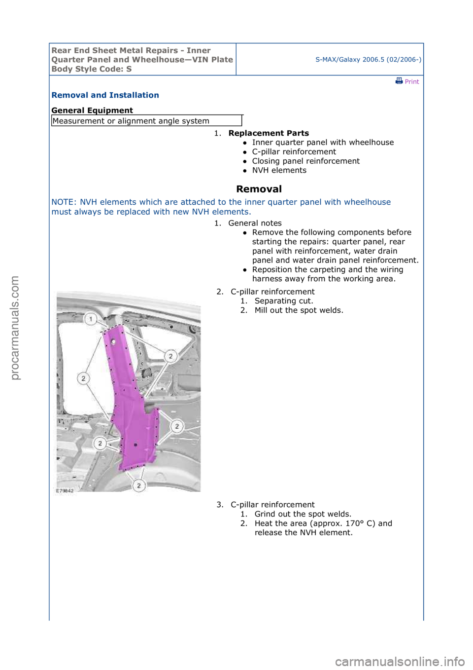 FORD GALAXY 2006 Service Repair Manual Rear En\b Sheet \fetal Repairs - Inner
Quarter Panel an\b Wheelhouse—VIN Plate
Bo\by Style Co\be: S
S-MAX/G\bl\bxy\f2006.5\f(02/2006-)\fPrint \f
Removal an\b Installation
General Equipment
Remov FORD GALAXY 2006 Service Repair Manual Rear En\b Sheet \fetal Repairs - Inner
Quarter Panel an\b Wheelhouse—VIN Plate
Bo\by Style Co\be: S
S-MAX/G\bl\bxy\f2006.5\f(02/2006-)\fPrint \f
Removal an\b Installation
General Equipment
Remov