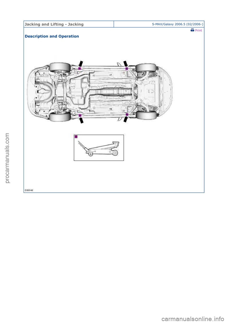 FORD GALAXY 2006  Service Repair Manual Jacking\band\bLif\fing\b-\bJackingS-MAX/G\bl\bxy\f2006.5\f(02/2006-)\fPrint \f
Descrip\fion\band\bOpera\fion\b
\f
Стр. 1 из 1
04.01.2013http://127.0.0.1:8888/wsm/js/procedure.do?variantId=1431&pr