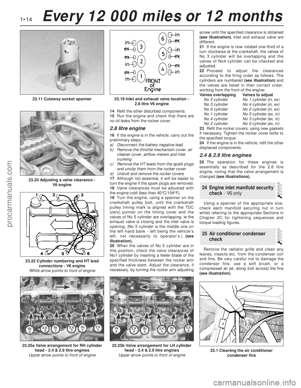 FORD GRANADA 1985 Service Repair Manual 14Refit the other disturbed components.
15Run the engine and check that there are
no oil leaks from the rocker cover.
2.8 litre engine
16If the engine is in the vehicle, carry out the
preliminary ste FORD GRANADA 1985 Service Repair Manual 14Refit the other disturbed components.
15Run the engine and check that there are
no oil leaks from the rocker cover.
2.8 litre engine
16If the engine is in the vehicle, carry out the
preliminary ste